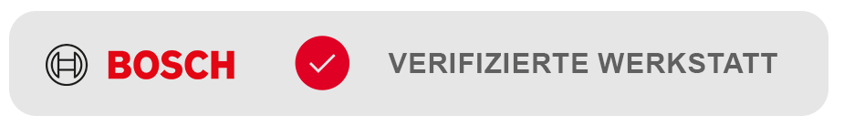 Bosch Verifizierung Badge